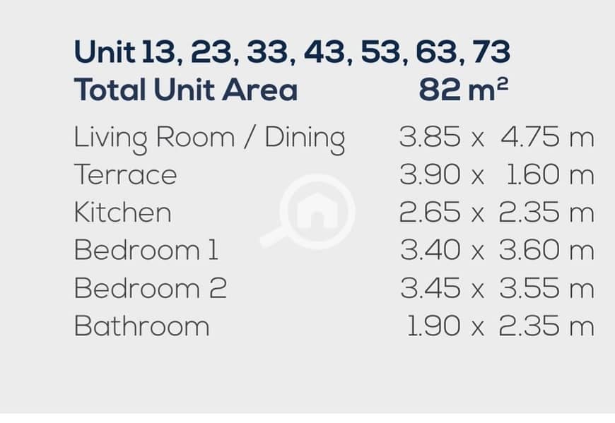 82m² apartment for sale in Noor City, old reservation, best price and longest payment period, top-notch features with a wide garden view - Widok 4
