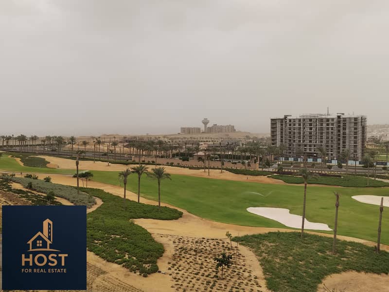 Apartment for Rent in Uptown Cairo fourteen 260 SQM Apartment Second Floor Full Golf Course Open View 3 Spacious Bedrooms 3 Bathrooms – pohled 4