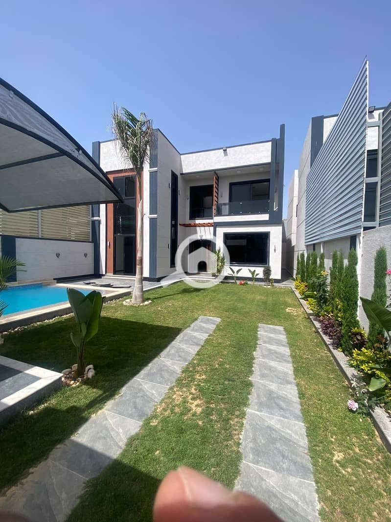 Rare opportunity: Luxurious villa with private garden in King Mariout, Alexandria. - Aanzicht 6