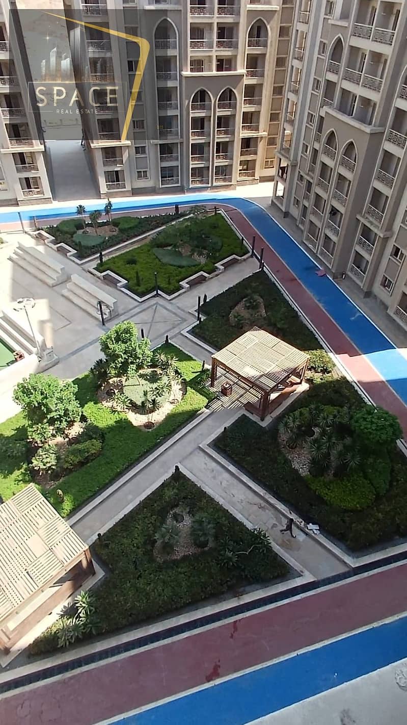 Luxury apartments for rent in Al Waha View Compound – Nasr City. Ground and upper floors available. – pohled 3