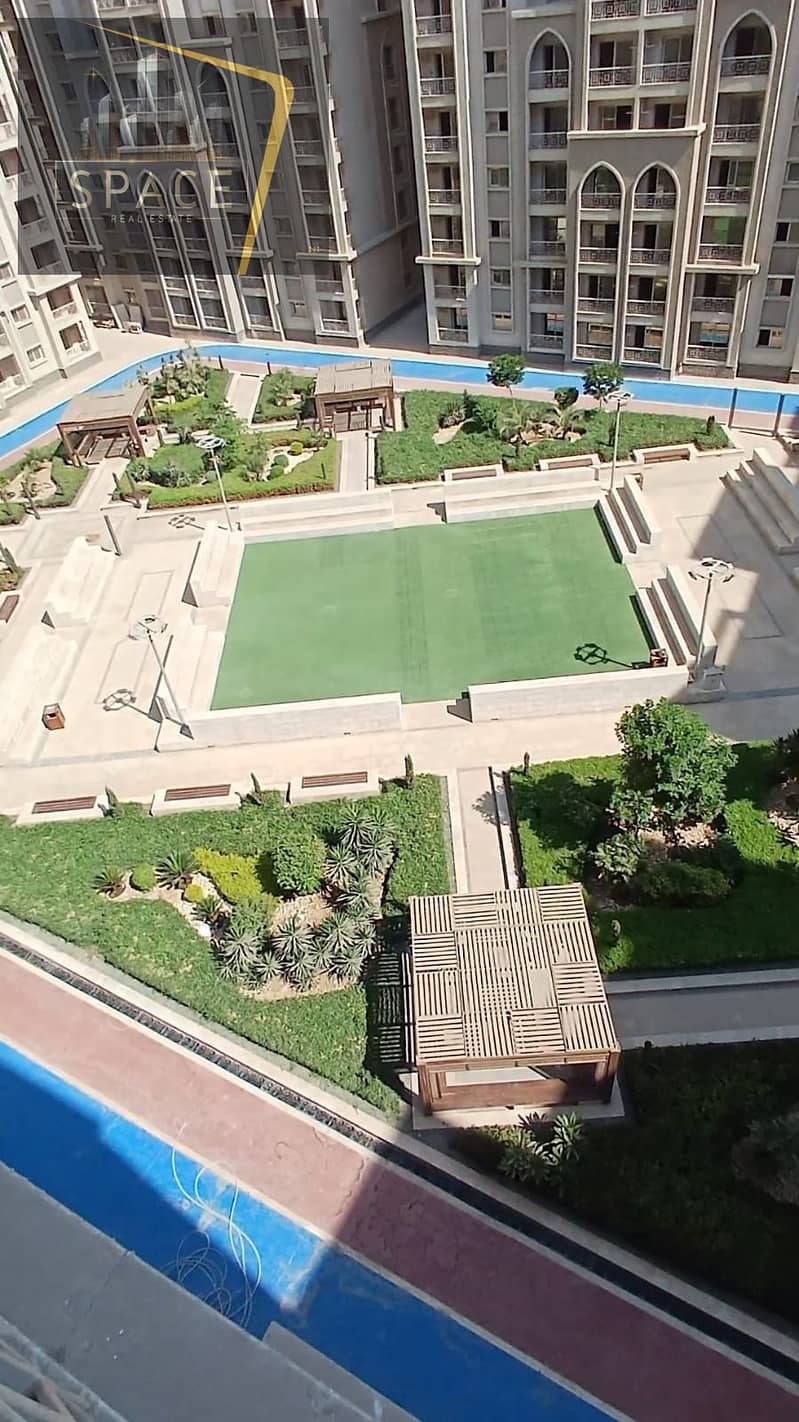 Luxury apartments for rent in Al Waha View Compound – Nasr City. Ground and upper floors available. – pohled 5