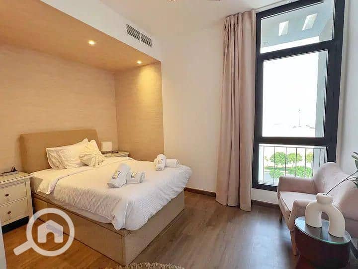 Furnished Smart Home Apartment for Rent Open Landscape View - Cairo Festival City - Widok 5