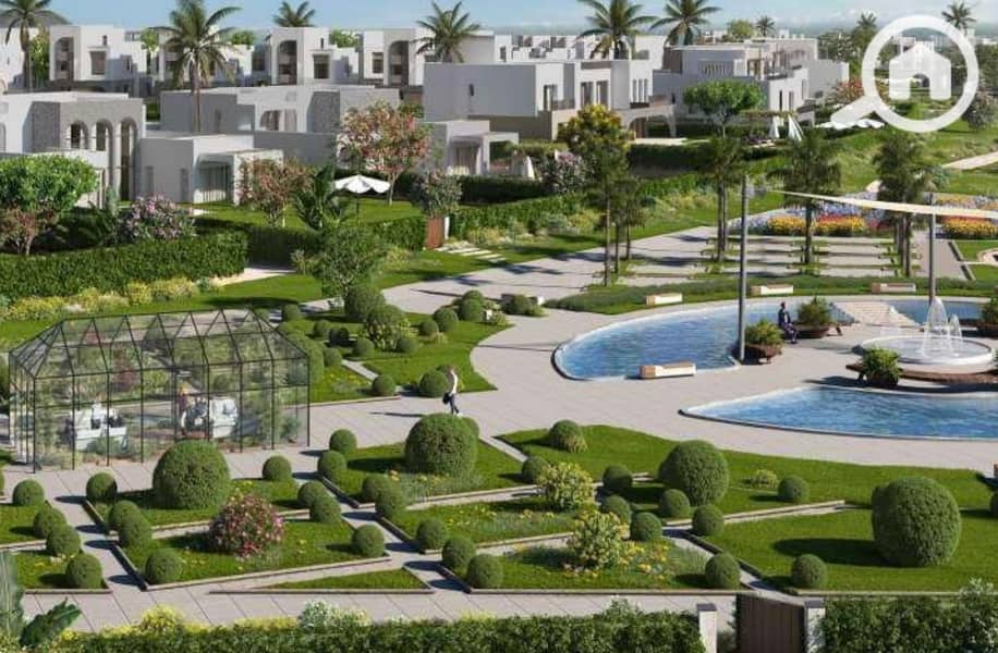 Townhouse villa for sale, early delivery, in O West 6th October Compound - Widok 3