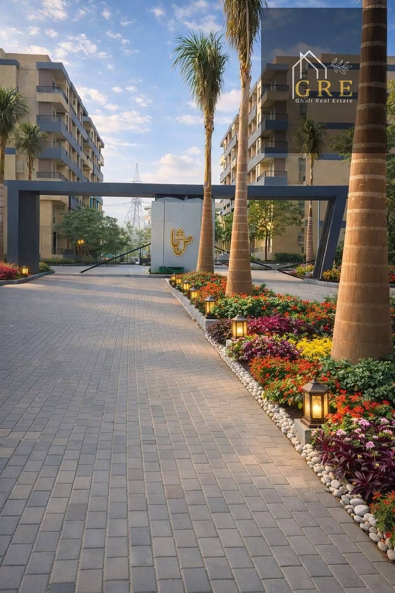 A great apartment for sale, 141m, inside Saba Compound in the northern expansions on the Boulevard axis with the highest percentage of distinction, individual architecture, and a strategic location just steps from the gate. - Ansicht 2