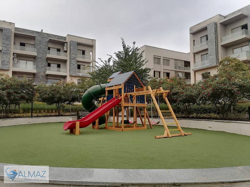 Furnished, super-lux finished apartment, 128 sq m, for rent in Galleria Moon Valley Compound in New Cairo, near major roads and landmarks. - Widok 5