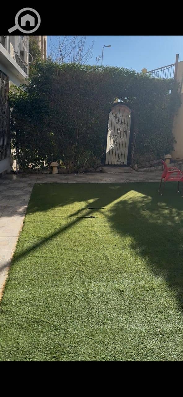 Ground-floor apartment with a garden in the Al-Masrawiya Compound, located on South 90th Street near Concord Plaza (prime location). It features 3 bedrooms, 2 bathrooms (including a German-made Sarjmin Jacuzzi), and a 150-square-meter garden. The sale inc - Visning 3