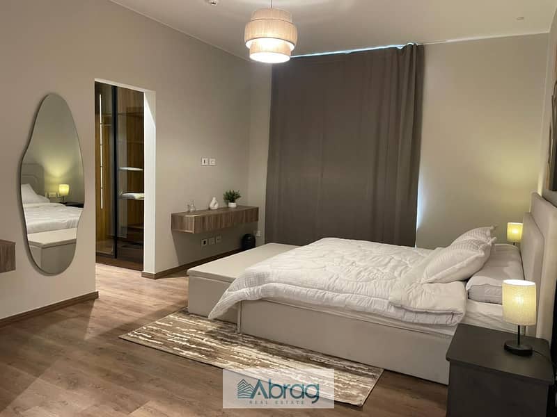 Luxury serviced apartment 393m with furniture and appliances in AEON Towers | Panoramic view floor 11 – pohled 6
