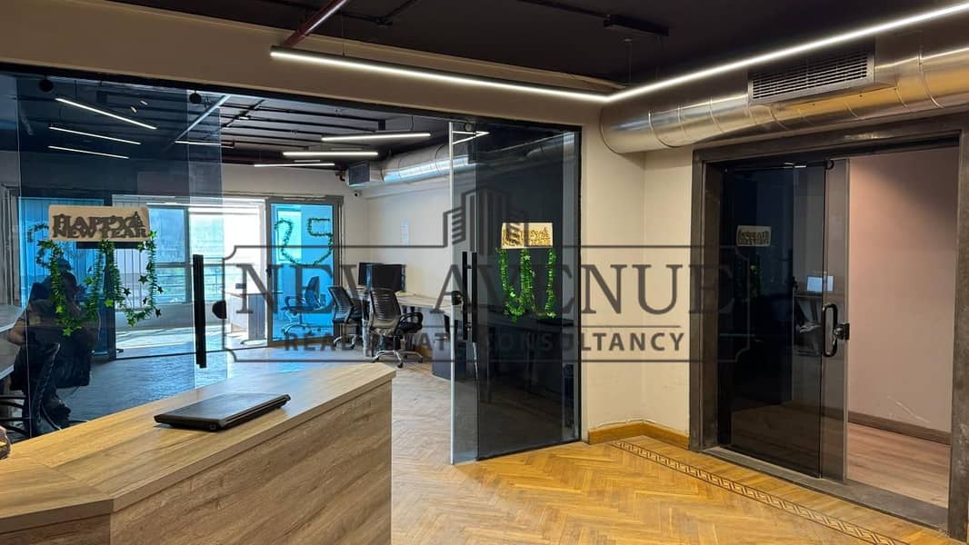 Office Fully Finished Near To Airport Ready To Move For Sale in Sheraton Masr El Gedida - Widok 2