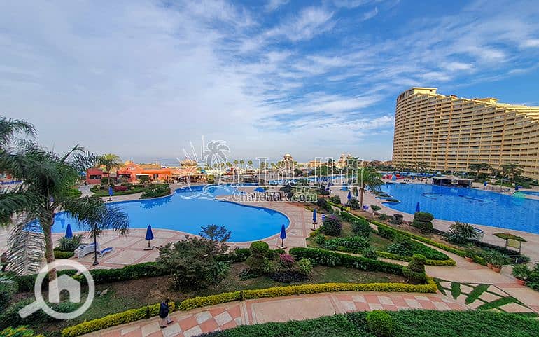 Fully Furnished Duplex for Sale with Sea & Pool View | Porto Sokhna Pyramids Ain Sokhna - Widok 2