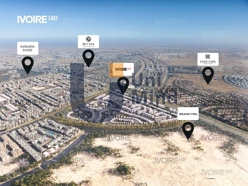 Ground apartment with garden for sale in prime location with installments infront of Mivida and Hyde Park minutes from AUC – pohled 6