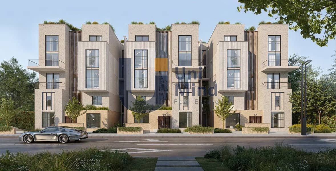 Garden Apartment for sale open view long installments Fifth settlement New Cairo direct on teseen - Vista 6