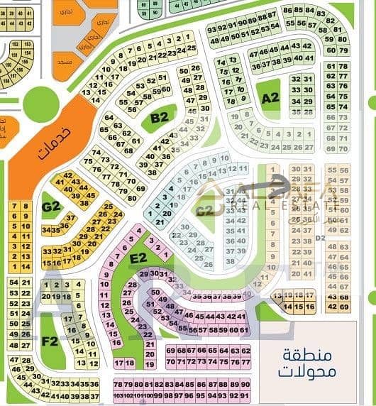 Land for sale north of Al-Rehab, Fifth Settlement, Beit Al-Watan - Widok 3