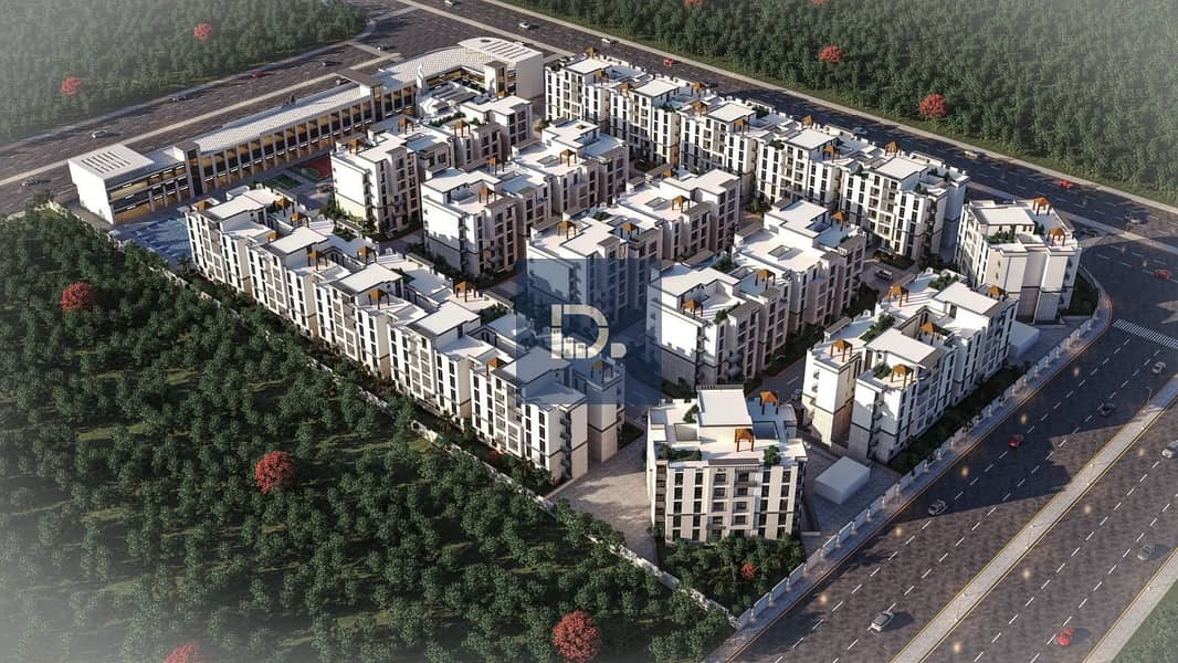An 181 sqm apartment in Address Home One on Al Nawadi Street with a down payment starting from 10% and installment plans for up to 8 years, inside a fully serviced compound in the heart of October Gardens. – pohled 3