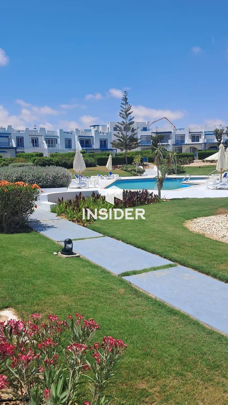 Ultra Lux Twin House for Rent in Mountain View Ras El Hekma – Direct Pool View | 4 Bedrooms | Fully Air Conditioned - Widok 3