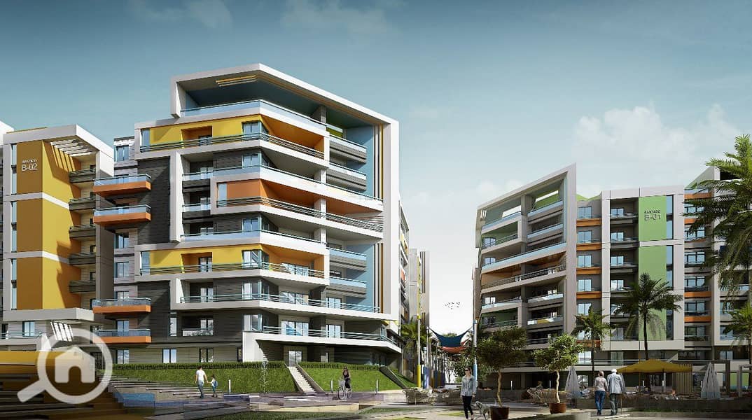 Your apartment is ready for immediate delivery in the administrative capital, R7 area, with a down payment starting from 10% and installments of up to 9 years at the best prices and various sizes in a compound close to 4 main axes. - Widok 3