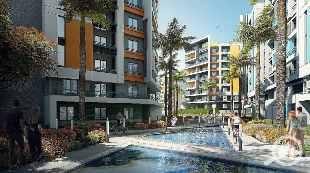 Your apartment is ready for immediate delivery in the administrative capital, R7 area, with a down payment starting from 10% and installments of up to 9 years at the best prices and various sizes in a compound close to 4 main axes. - Widok 4