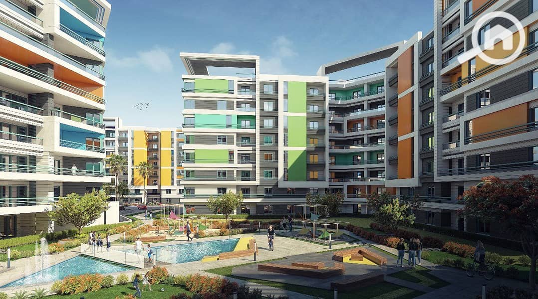 Your apartment is ready for immediate delivery in the administrative capital, R7 area, with a down payment starting from 10% and installments of up to 9 years at the best prices and various sizes in a compound close to 4 main axes. - Widok 6