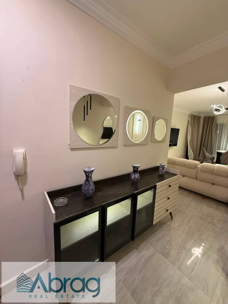 Apartment for rent: 150 sq m, 3 bedrooms, fully furnished and equipped, in Jannah 1 Compound – Sheikh Zayed - Mehr