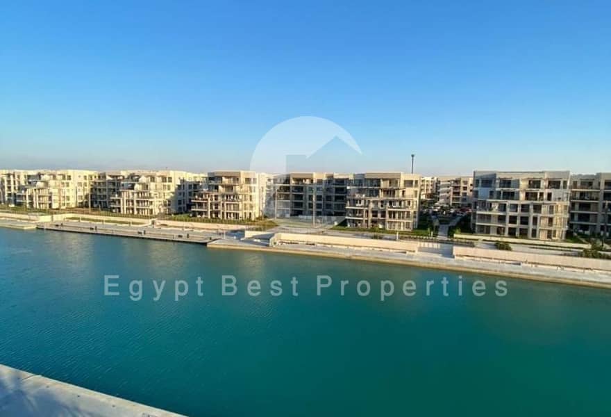 LOWEST PRICE Penthouse 340m Furnished DIRECT CANAL for sale in Marina Marassi Emaar - Widok 3