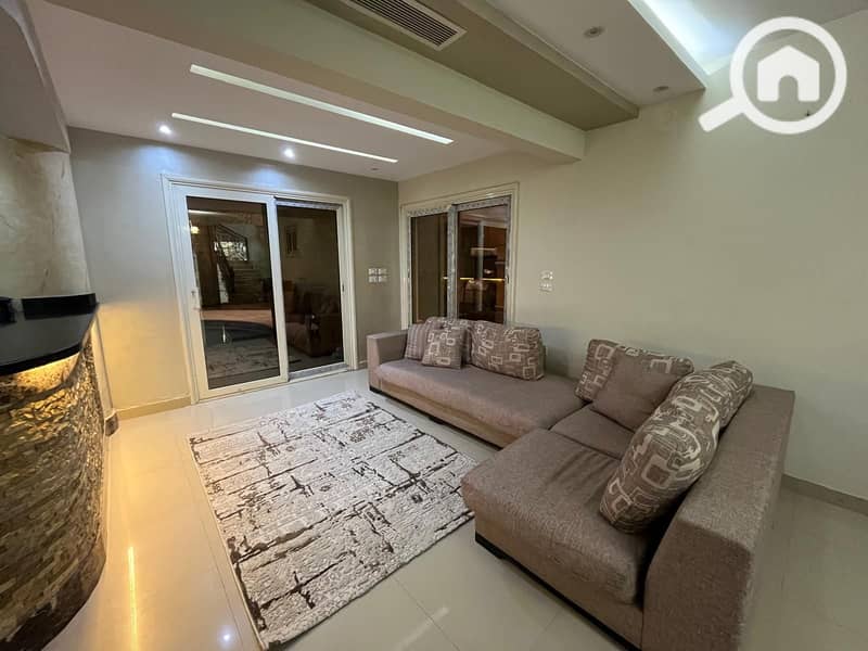 Duplex for rent furnished in New Cairo in Al-Shuhada – pohled 3