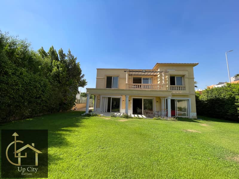 fully furnished 4 bedroom villa with private swimming pool for rent in the villa compound new cairo - Vaizdas 2