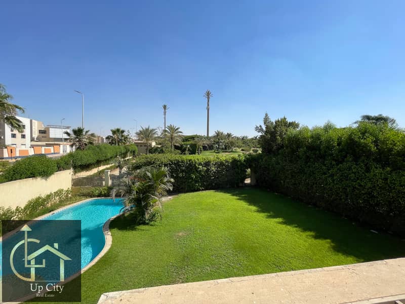 fully furnished 4 bedroom villa with private swimming pool for rent in the villa compound new cairo - Vaizdas 3