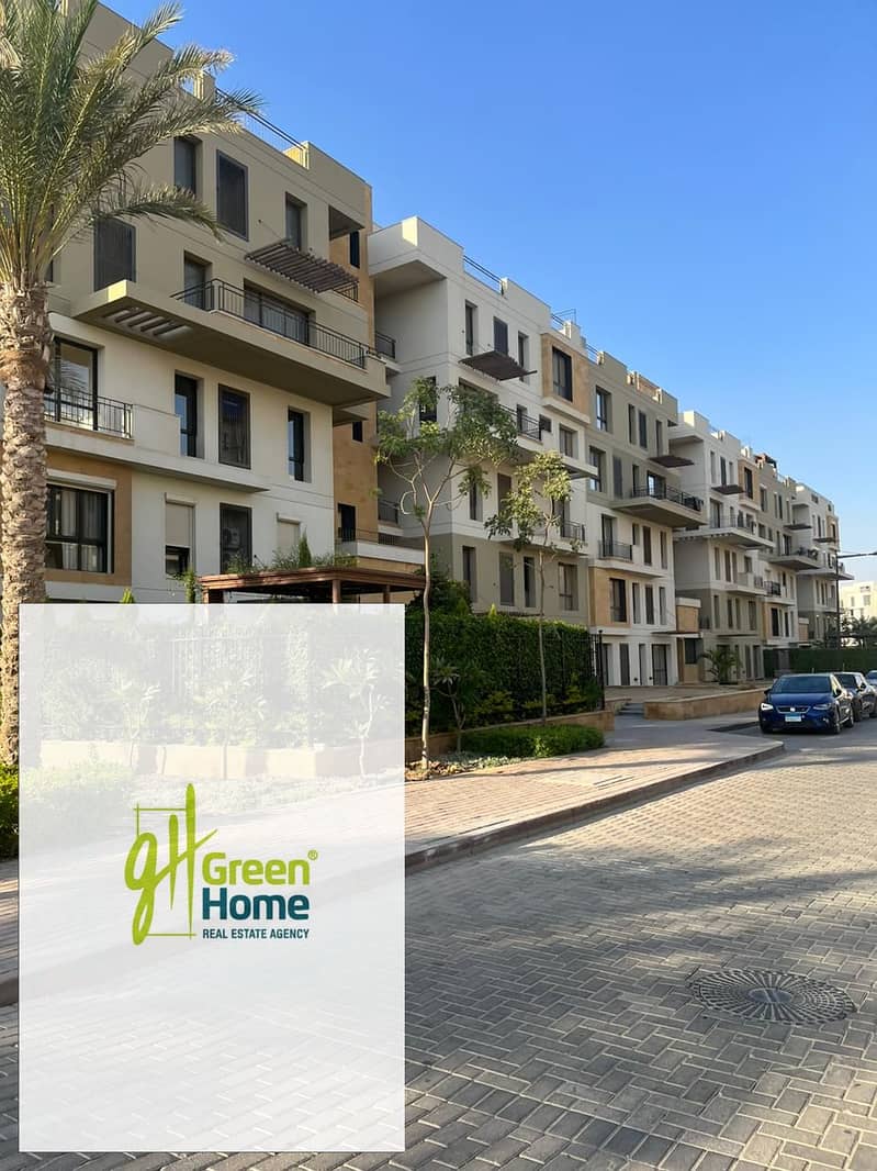 Fully finished & Ready Apartment with Garden for Sale in Eastown Sodic New Cairo - Widok 2
