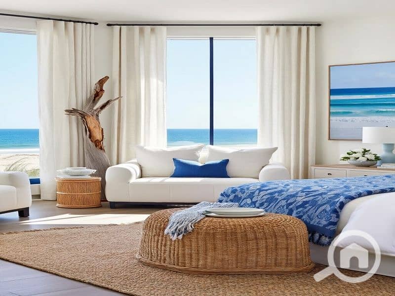 A fully finished studio apartment is available for sale in front of Marina 1 on the North Coast, with a down payment of only 200,000 EGP. This is the - Ansicht 2