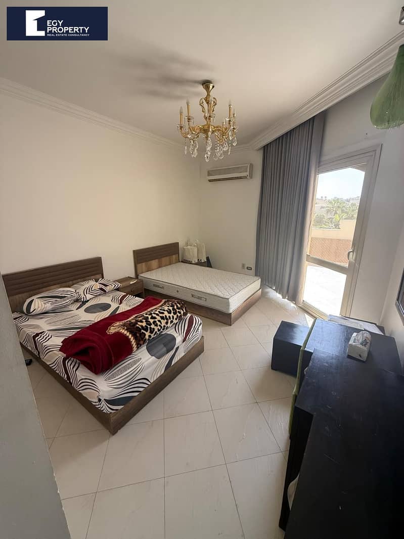 Fully finished Twin House villa for sale in patio 5th settlement new cairo Ready to move - Mehr