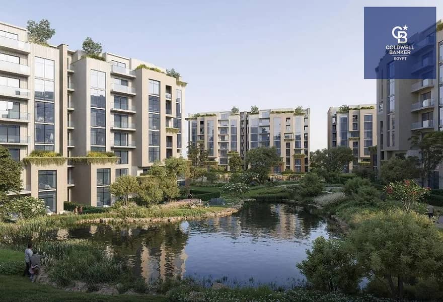 Take advantage of the cash discount and own a 3-bedroom apartment with a sea view in the best location within the compound from Ro'ya Company. - Vista 2