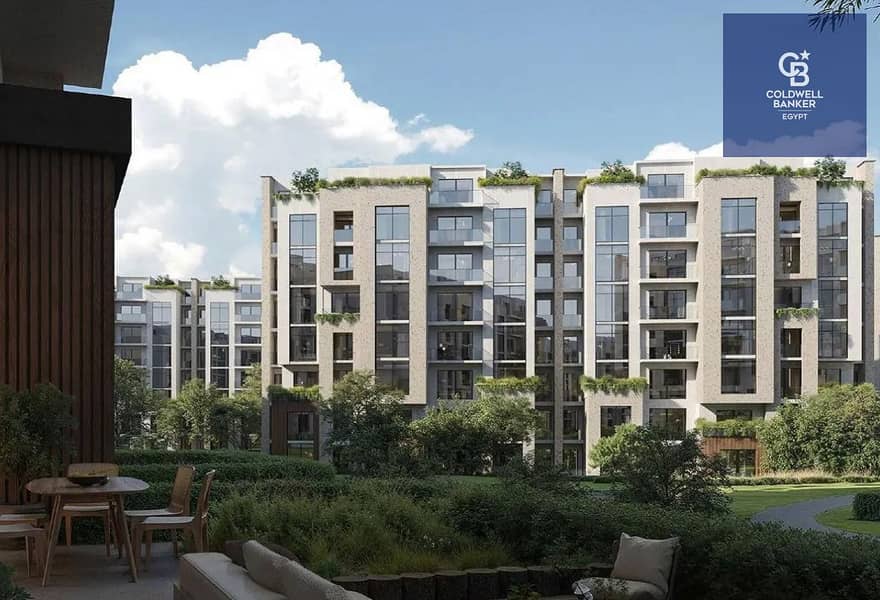 Take advantage of the cash discount and own a 3-bedroom apartment with a sea view in the best location within the compound from Ro'ya Company. - Vista 5