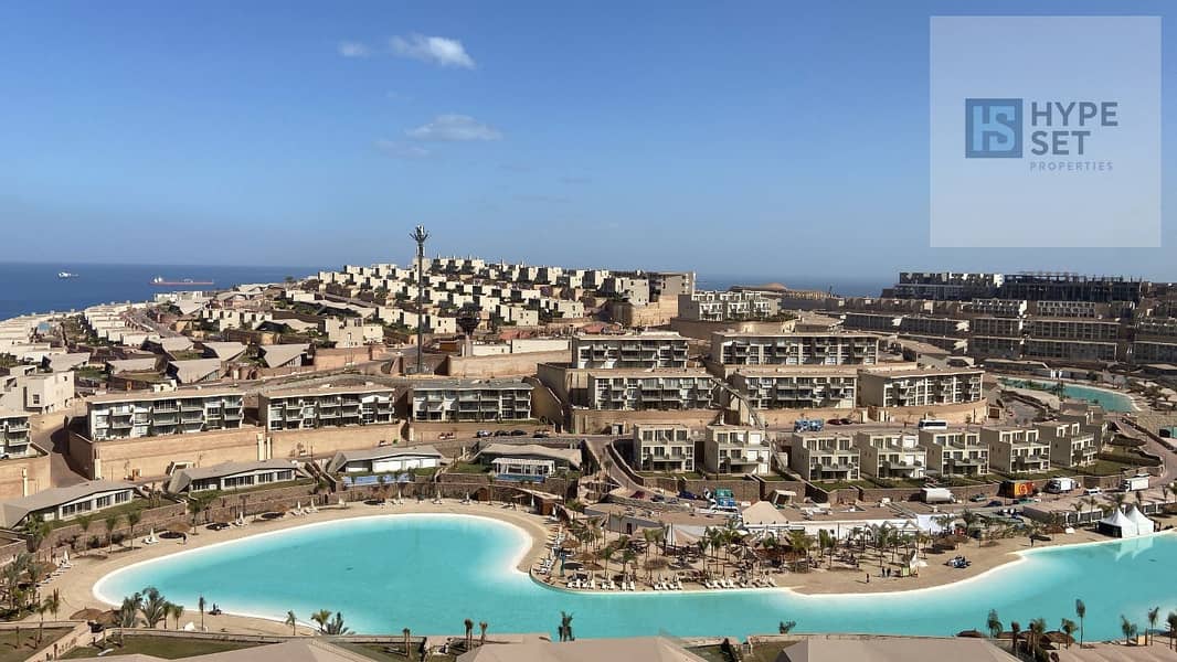 Own a pool-view chalet 2 Bed at il Monte Galala Ain Sokhna with a small down payment and a 10-year installment plan - Ansicht 6