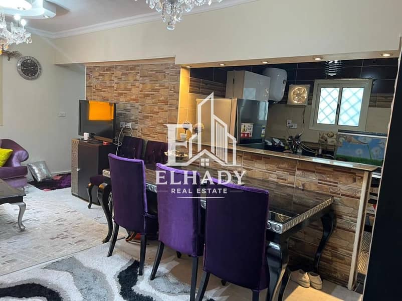 Furnished apartment of 105 sqm for rent in the Italian neighborhood – on Al Saada main street – Zahra Al Maadi - Widok 3
