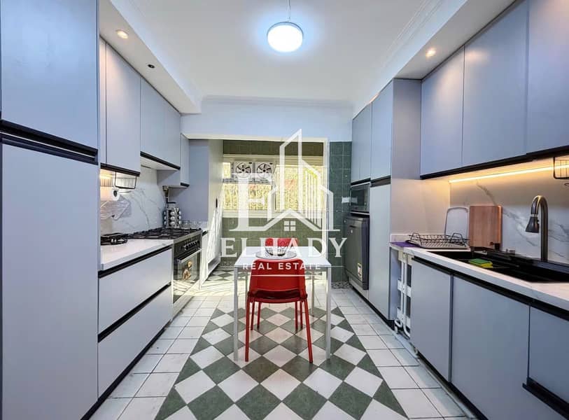 240 sqm Apartment for Sale in Prime Sarayat El Maadi – Fully Furnished - Widok 4