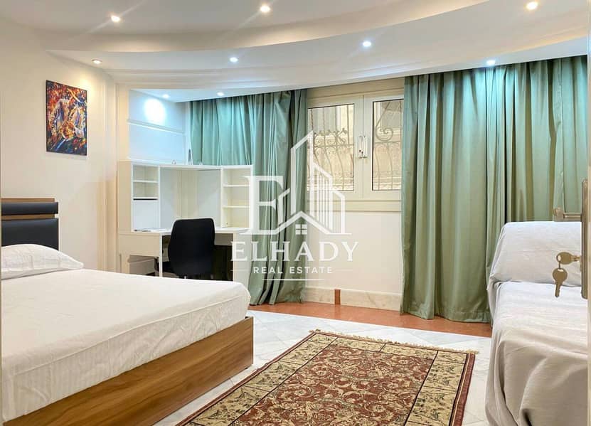 240 sqm Apartment for Sale in Prime Sarayat El Maadi – Fully Furnished - Widok 6