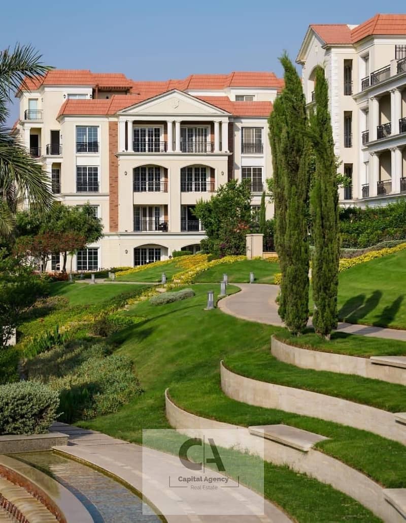 Apartment for sale in New Cairo fully finished in the heart of the Golden Square available for cash or with only a 5% down payment in Regent's Squa - Mehr