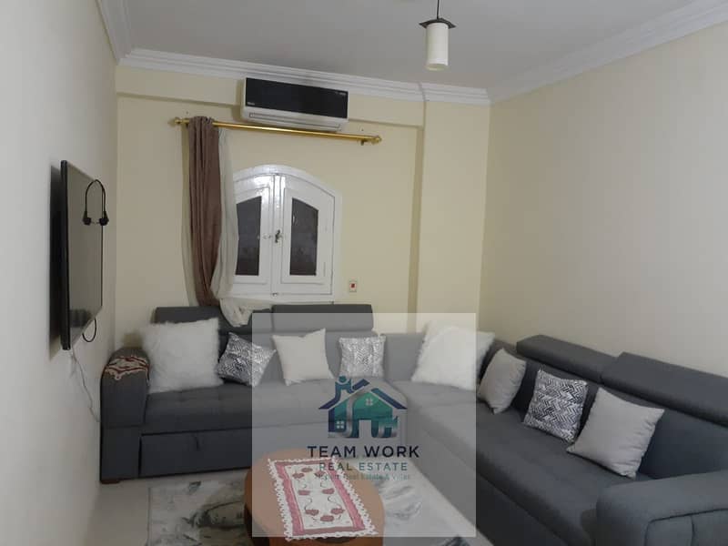 Furnished apartment for rent: "Ahali" apartment, first floor, 3 rooms, in the heart of District 11, Zayed - Widok 2