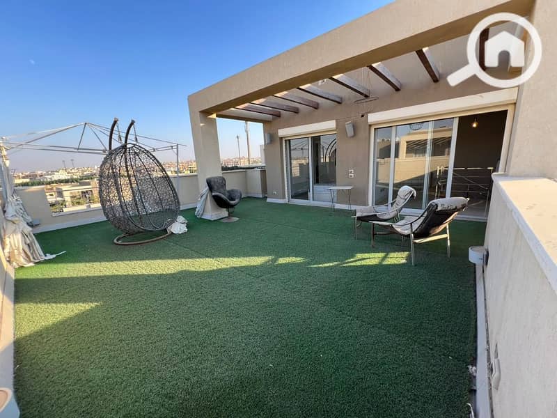 Fully finished penthouse Village Gate Palm Hills – pohled 2