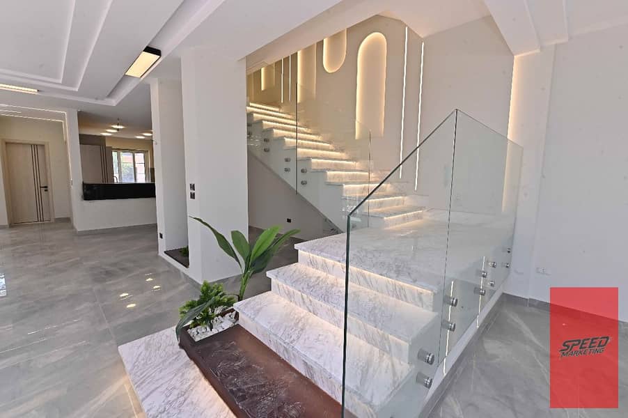 Twin house for rent with kitchen, air conditioning and appliances in Layan Residence Compound, Fifth Settlement, next to the Public Prosecutor's Offic - Ansicht 3