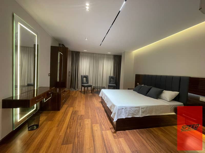 Hotel apartment for rent in the best residential compound, Taj City, in the best location, close to all services and 3 minutes away from 90th Street, - Widok 5
