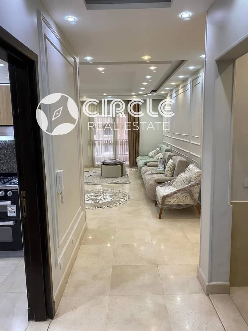 Fully Finished & Fully Furnished 168m² 2 Bedrooms Apartment for Rent on the 3rd Floor in 90 Avenue 5th Settlement New Cairo - View 3