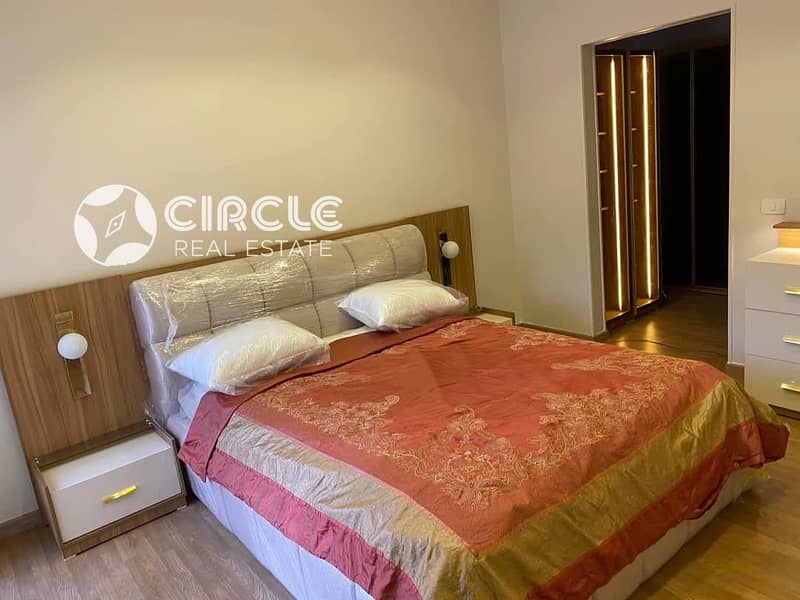 Fully Finished & Fully Furnished 168m² 2 Bedrooms Apartment for Rent on the 3rd Floor in 90 Avenue 5th Settlement New Cairo - More