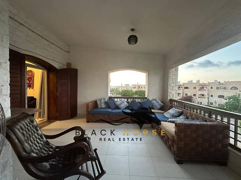 Furnished 3BR Chalet for Rent in Marina 7 – 165 sqm, Huge Terrace - Widok 5