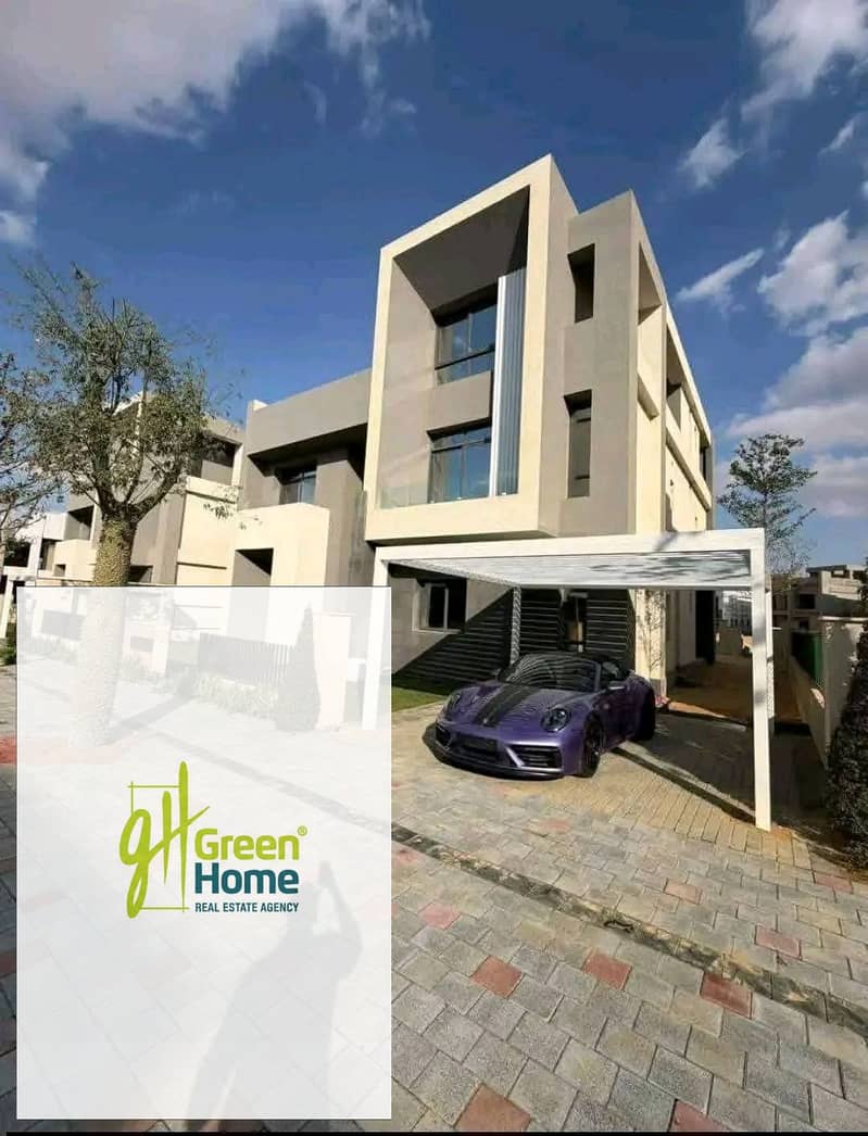 Very Prime Location Twin House for Sale in Saada New Cairo Greenery & Lagoon View - Widok 3