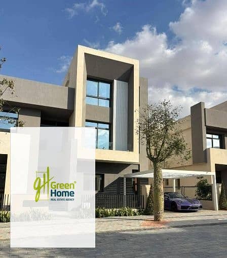 Very Prime Location Twin House for Sale in Saada New Cairo Greenery & Lagoon View - Widok 5