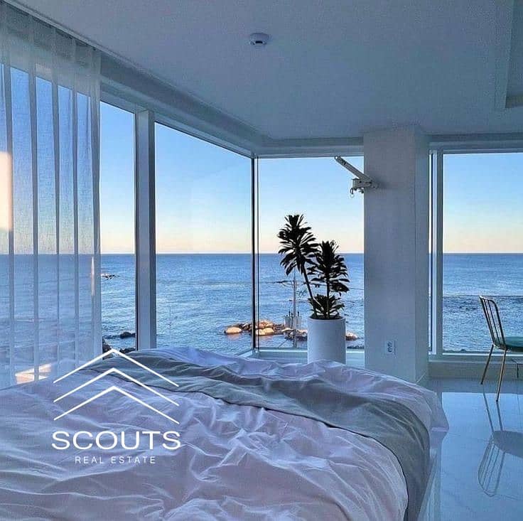 Apartment for sale first row on the sea immediate receipt ready for viewing in Mazareen Al Alamein New near the North Coast and Sidi Abdel Rahman - Widok 6