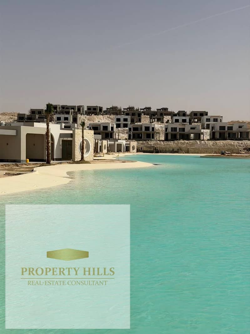 standalone villa for sale in north coast sea and lagoon view over 10 years - Ansicht 5
