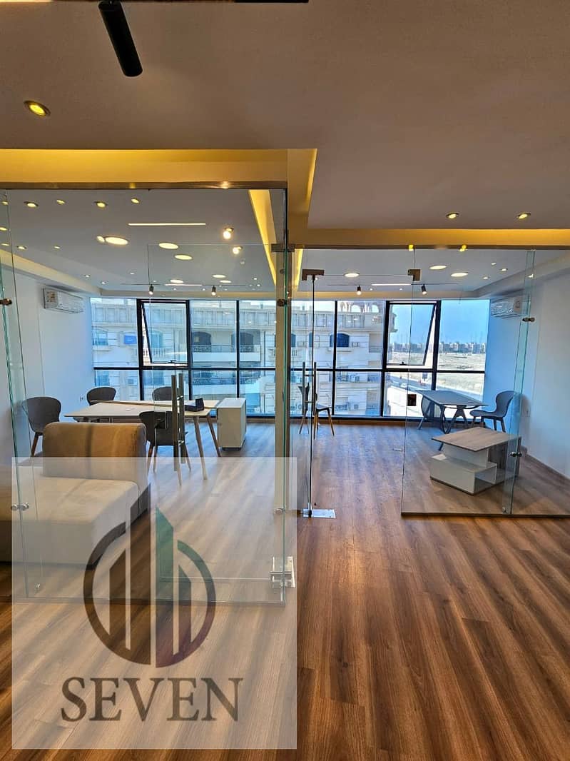 *Office for Rent 160 sqm Ultra Modern, Sama Towers, directly on the Ring Road* - Vista 2