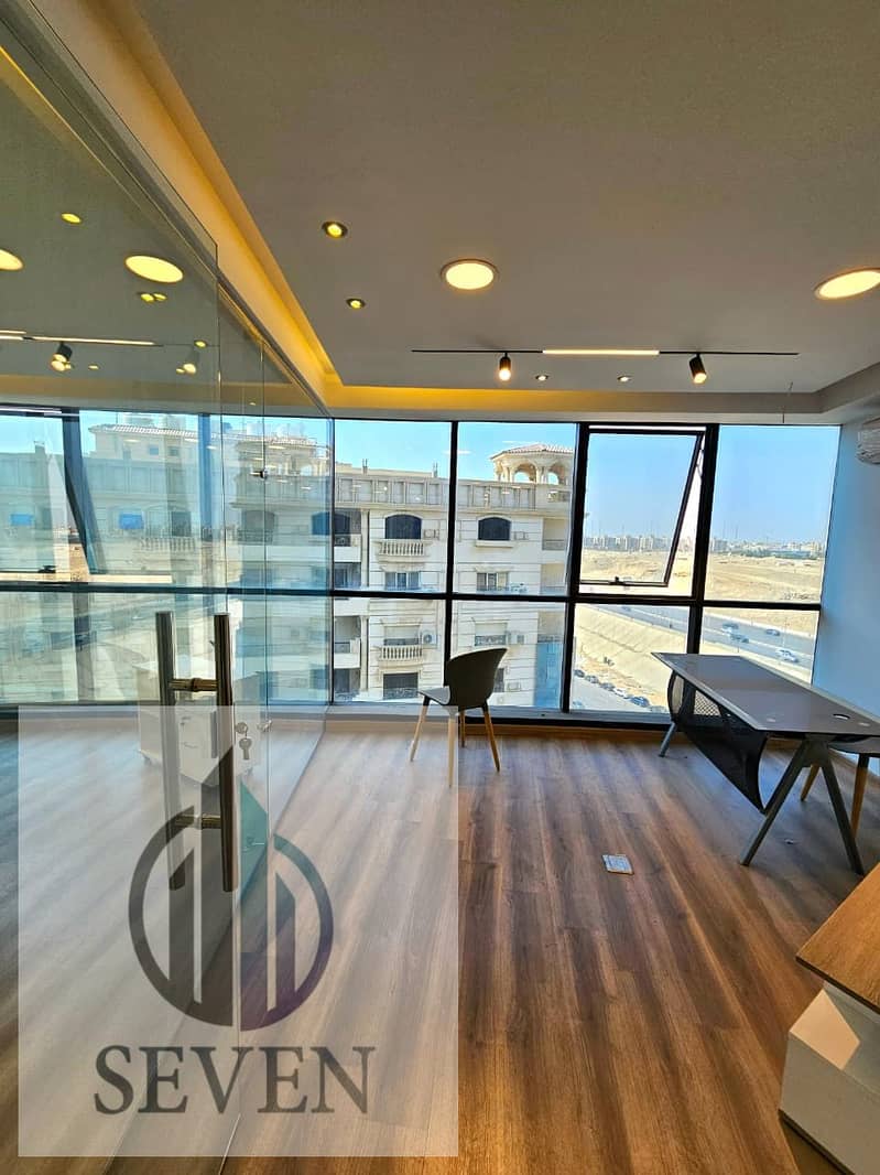 *Office for Rent 160 sqm Ultra Modern, Sama Towers, directly on the Ring Road* - Vista 4