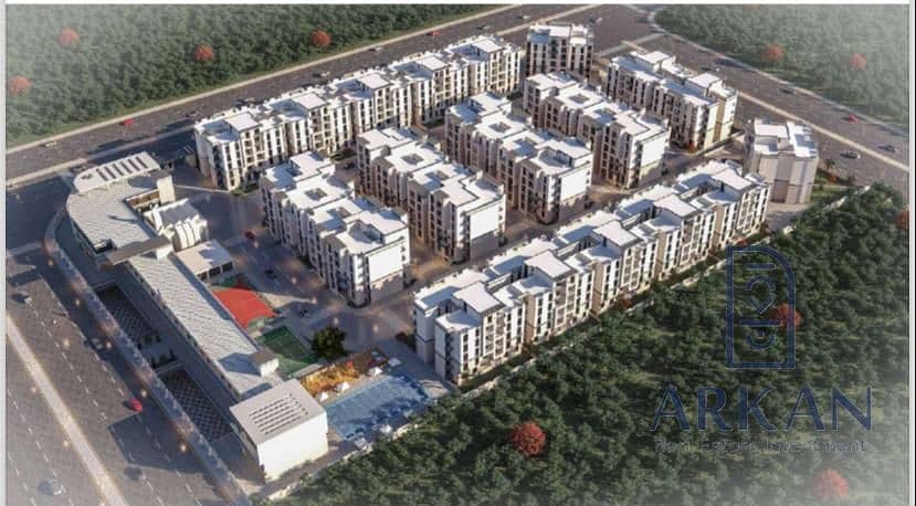 Apartments for sale. 157 meters in Compound Address Home 1 next to Compound Sun Capital in October Gardens for only an advance of 722 thousand and a monthly installment of 30 thousand with installments for 8 years without down payments. - Widok 4